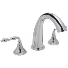 Huntington Brass S7360201-1 - Jewel Three Piece Roman Tub Filler Faucet