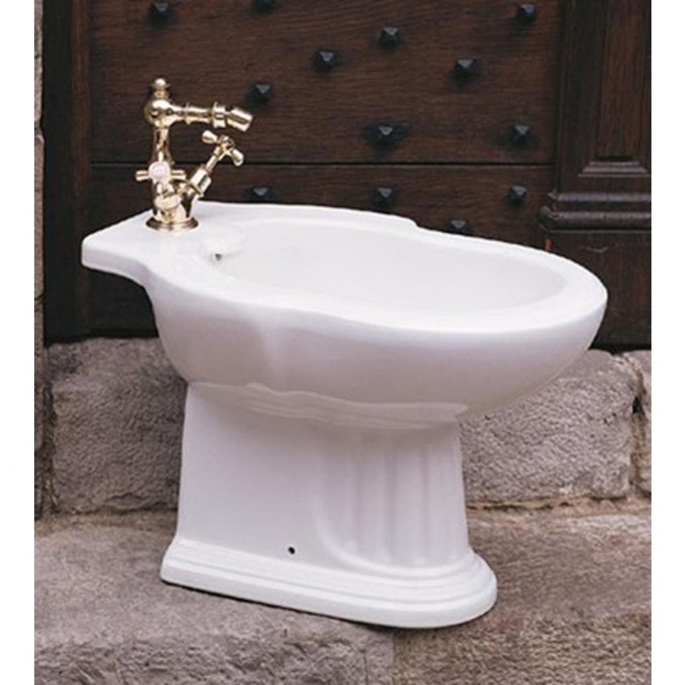 ''Charleston'' Single-Hole Bidet in White