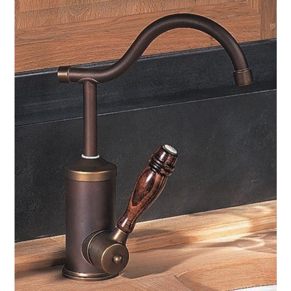 ''Flamande'' Single Lever Mixer with Ceramic Disc Cartridge in Wooden