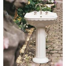 Herbeau 0301201 - ''Charles'' Washbasin Only in White, Single Hole