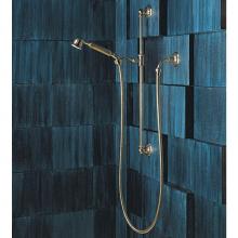 Herbeau 225870 - ''Pompadour'' Shower Combination on Sliding Bar with 1/2'' Wall Elbo