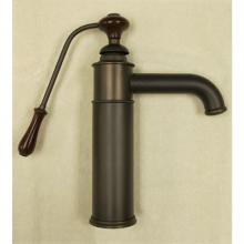 Herbeau 41036370 - ''Estelle'' Single Lever Mixer with Ceramic Disc Cartridge in Wooden Handle,