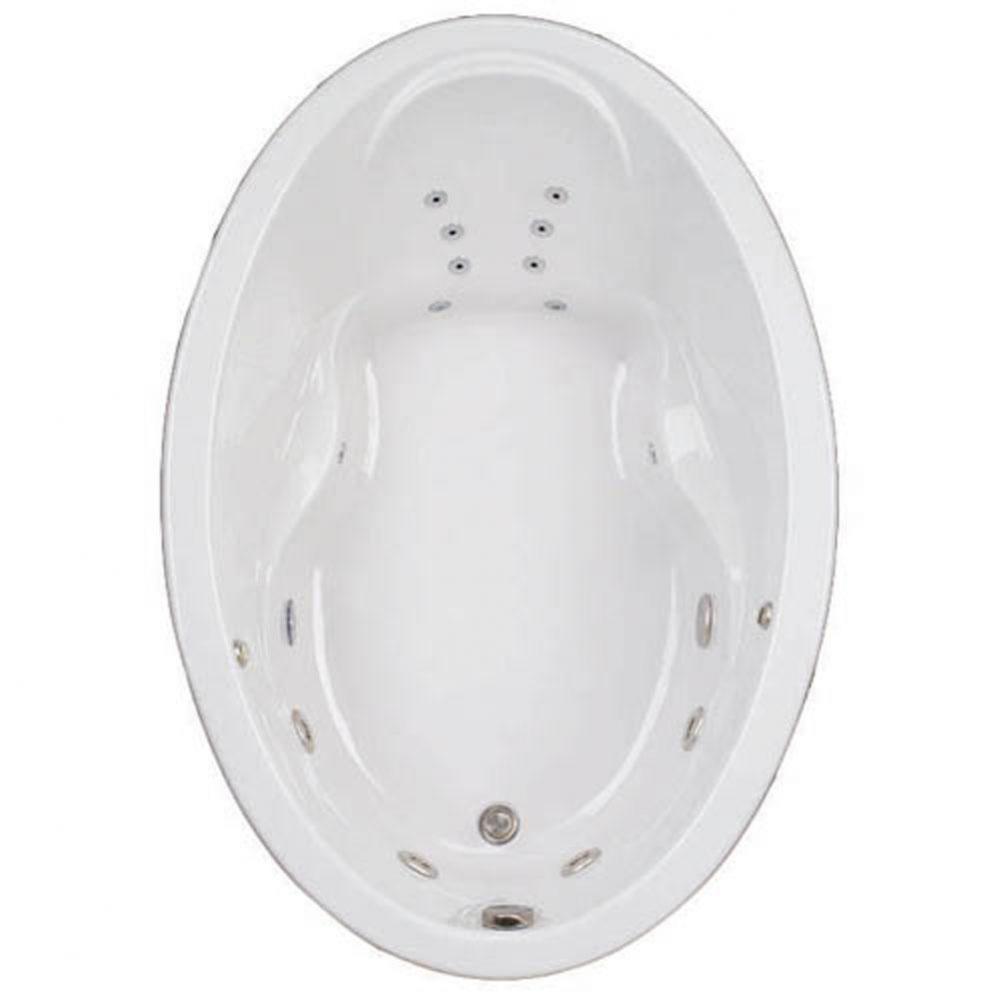 Elba OV Swirl-way Air Massage Bath