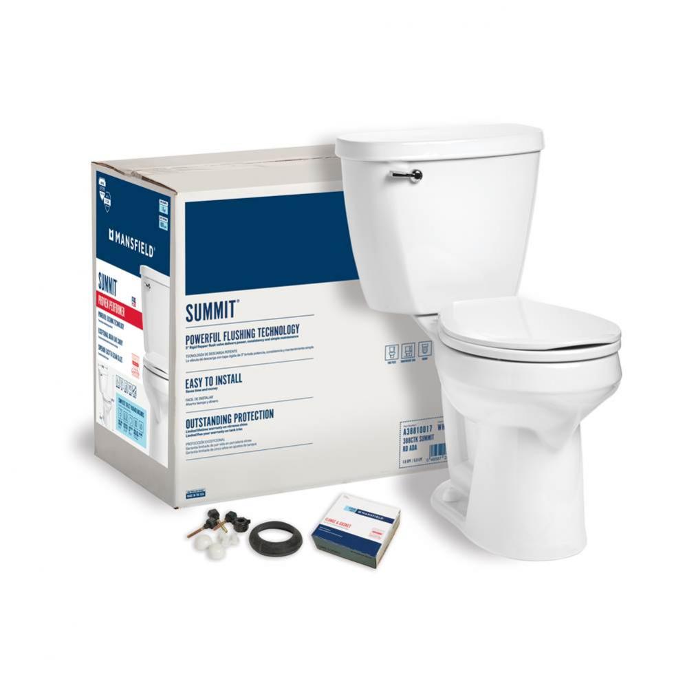 Summit 1.28 Round SmartHeight Complete Toilet Kit