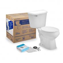 Mansfield Plumbing 013010017 - CTK PRO-FIT 1 RD WHT