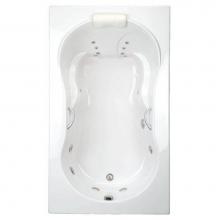 Mansfield Plumbing 5372 - Hampton R Swirl-way Air Massage Bath