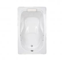 Mansfield Plumbing 5528 - Baywood 5.5 Swirl-way Bathtub