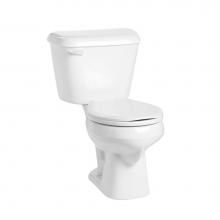 Mansfield Plumbing 131-174WHT - Alto 1.6 Round 10'' Rough-In Toilet Combination