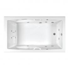 Mansfield Plumbing 50745 - Brentwood 3672 Swirl-Way Whirlpool Essentials