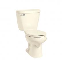 Mansfield Plumbing 380-387BN - Summit 1.28 Round Toilet Combination