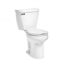 Mansfield Plumbing 388-387WHT - Summit 1.28 Round SmartHeight Toilet Combination