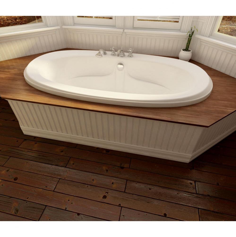 FELICIA bathtub 38x72, Whirlpool/Mass-Air, Ice gray