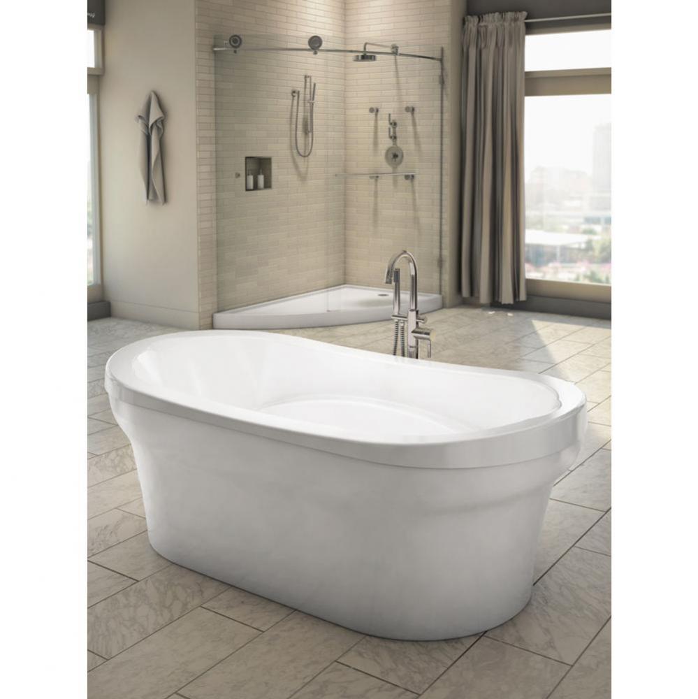 Freestanding REVELATION Bathtub 36x72, Activ-Air, Ice gray