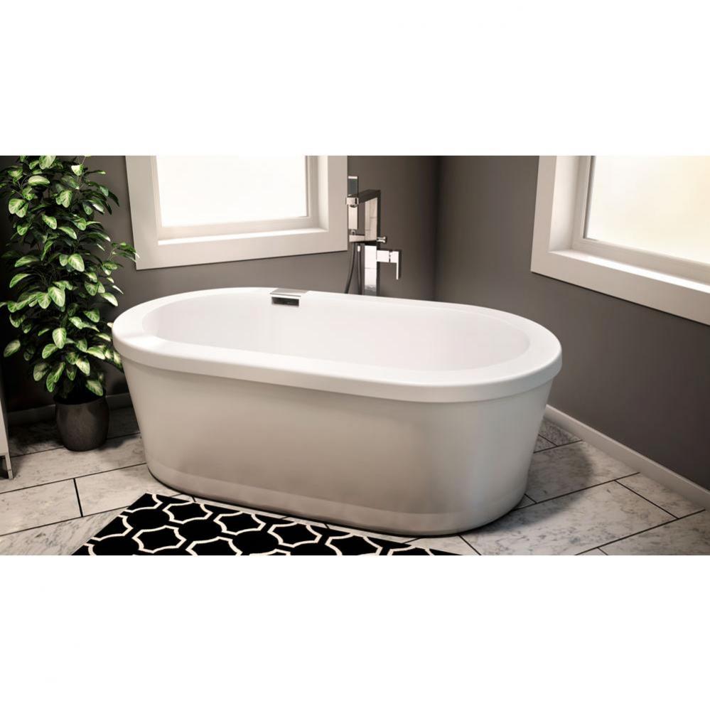 Freestanding RUBY Bathtub 32x60, Activ-Air, Ice gray