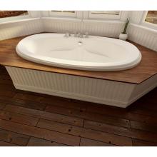 Neptune 15.12229.000032.23 - FELICIA bathtub 38x72, Whirlpool/Mass-Air, Ice gray