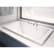 Neptune 15.12629.000022.23 - JADE bathtub 38x72, Mass-Air/Activ-Air, Ice gray