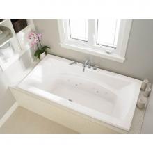 Neptune 220208-000-001-000 - Believe 7236 Acrylic Drop-In Center Drain Bathtub in White