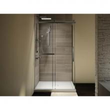 Neptune 220071-900-084-000 - Exalt 48 x 32 x 78 in. 8 mm Sliding Shower Door for Corner Installation with Clear glass in Chrome