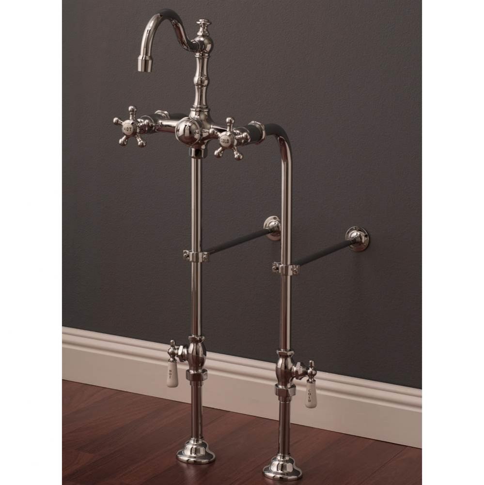 Faucet And Over The Rim Supply Set