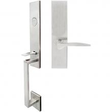 Inox MH351MTEDP-32D-LH - MH Handleset MT Mortise 351 Toronto Full Dummy 32D LH