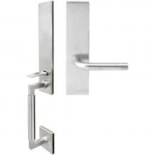 Inox NY101MTEDP-32D-LH - NY Handleset MT Mortise Cologne Full Dummy 32D LH