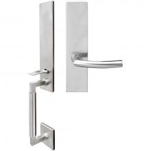 Inox NY103MTEDP-32D-LH - NY Handleset MT Mortise Oslo Full Dummy 32D LH