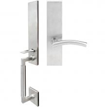 Inox NY104MTEDP-32D-RH - NY Handleset MT Mortise Brussels Full Dummy 32D RH