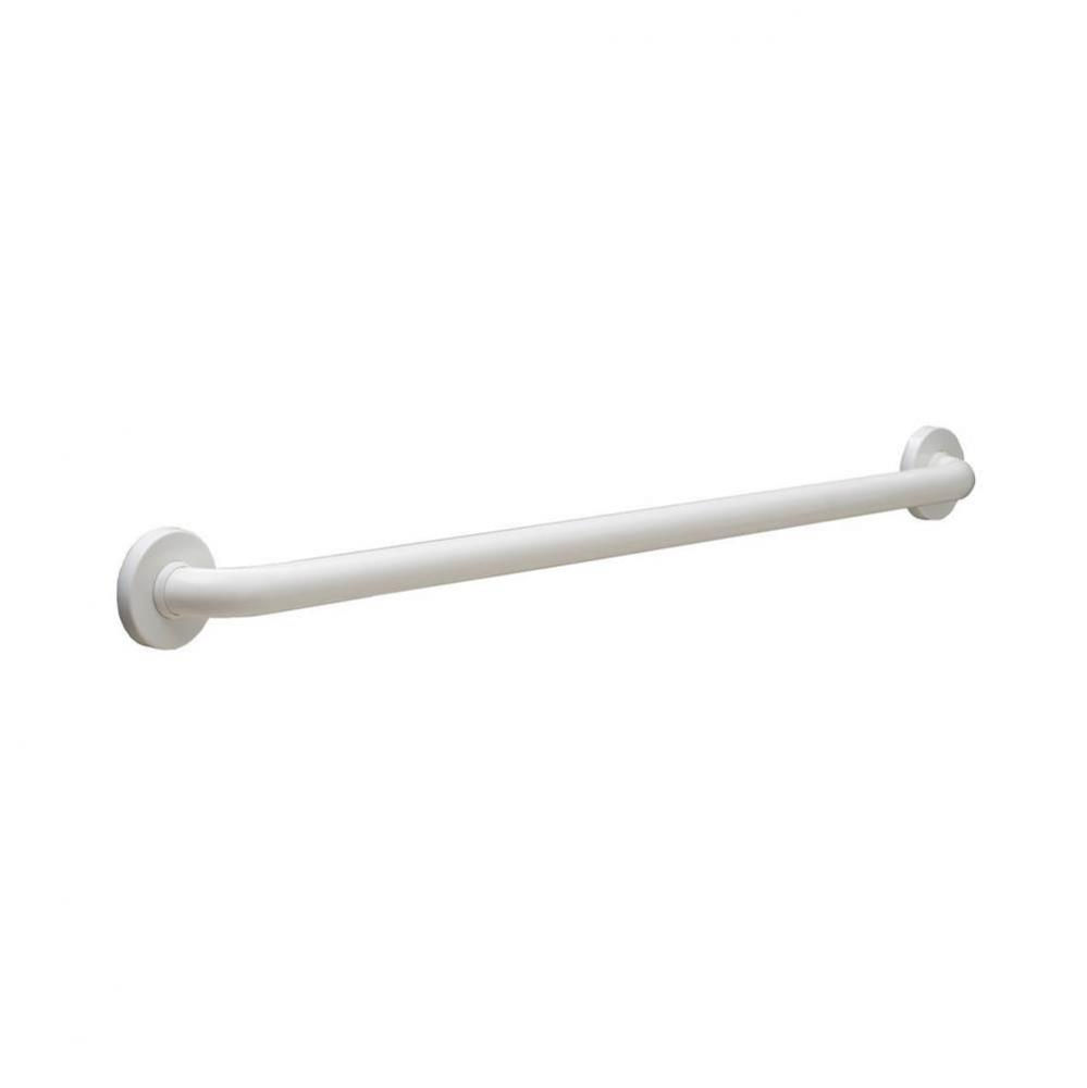 Vinyl-Coated Straight Grab Bar - 36'' Length