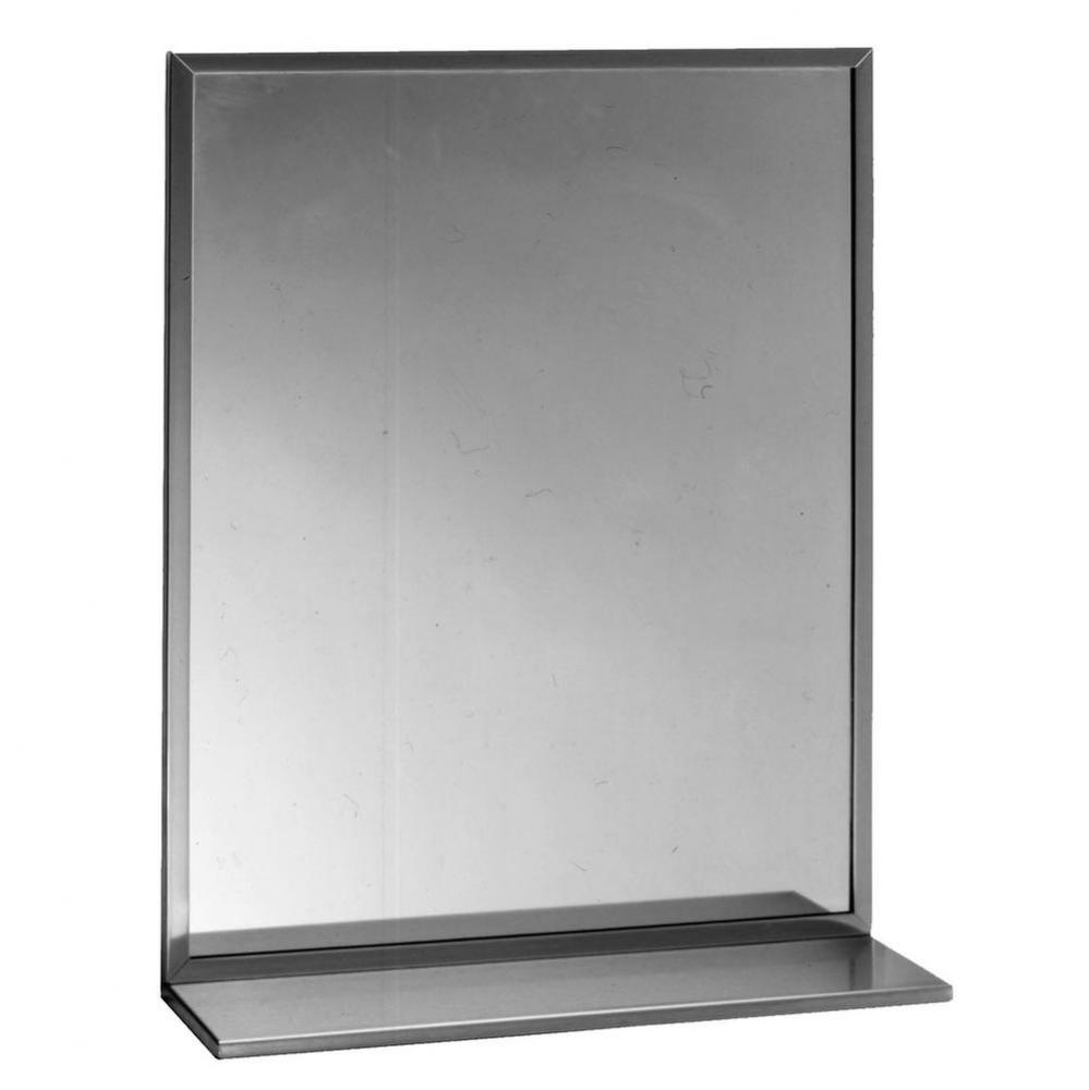 18'' Wide x 30'' High with 5'' x 18'' Shelf