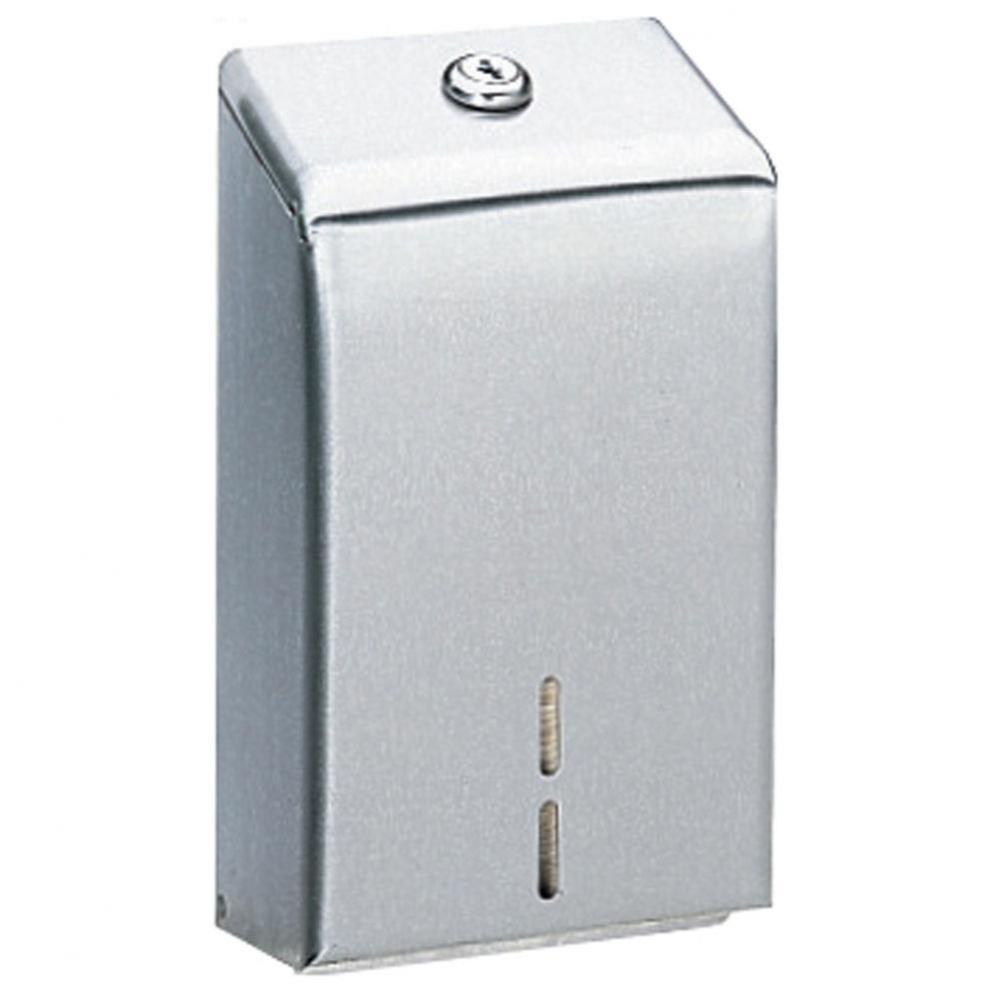 Toilet Tissue Cabinet for Folded Tissue