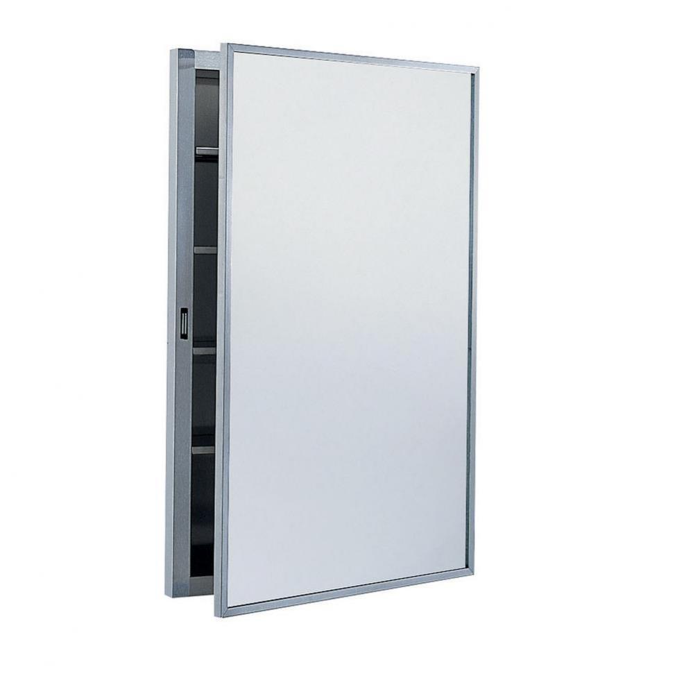 Medicine Cabinet, Stainless Steel, Recessed - 4 Shelves