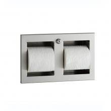 Bobrick 35883 - Recessed Multi-Roll Toilet Tissue Dispenser - TrimLineSeries