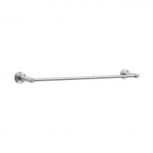 Bobrick 545x24 - Surface-Mounted Towel Bar, 24'' Length, Satin Finish