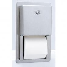 Bobrick 3888 - Multi-Roll Toilet Tissue Dispenser, Stainless Steel