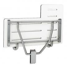 Bobrick 5181 - Folding Shower Seat, Solid Phenolic - Reversible for LH or RH