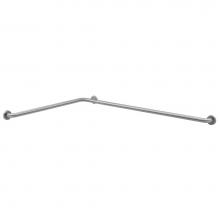 Bobrick 5837.99 - 1-1/4'' Diameter Two-Wall Tub/Shower Toilet Grab Bar, Peened