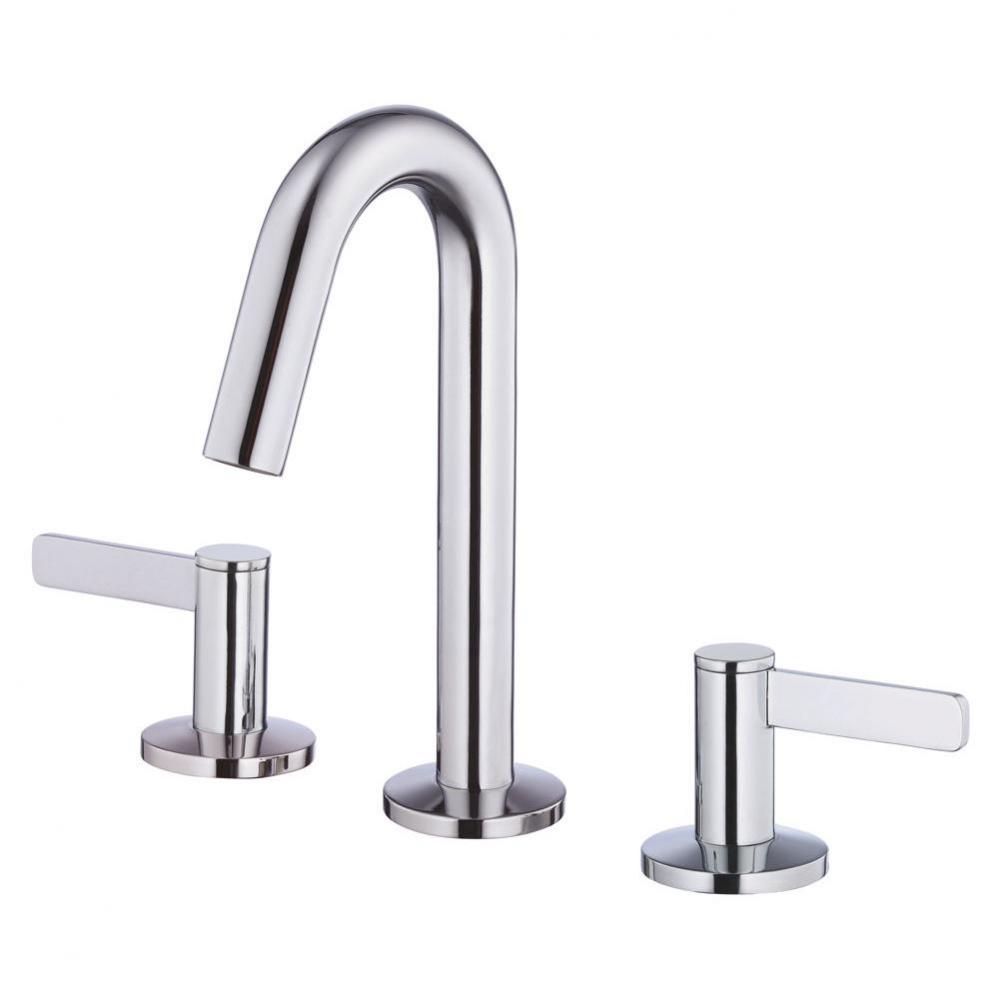 Amalfi Trim Line 2H Mini-Widespread Lavatory Faucet w/ 50/50 Touch Down Drain 1.2gpm