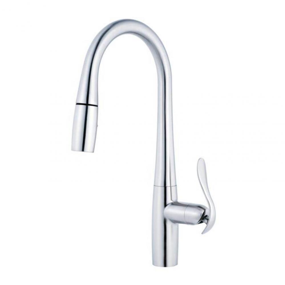 Selene Single-Handle Pull-Down Kitchen Faucet with Magnetic