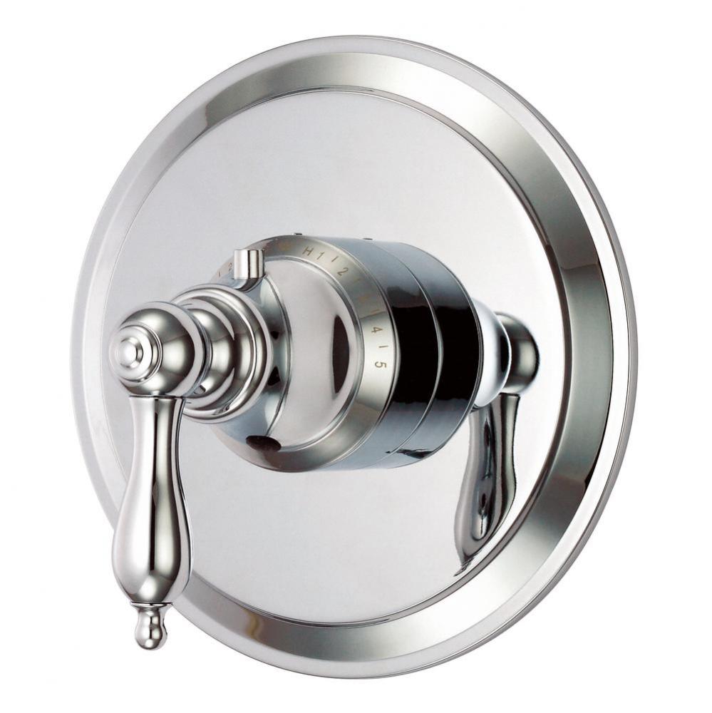 1H TRIM 3/4'' Thermostatic Shower Valve Fairmont Lvr