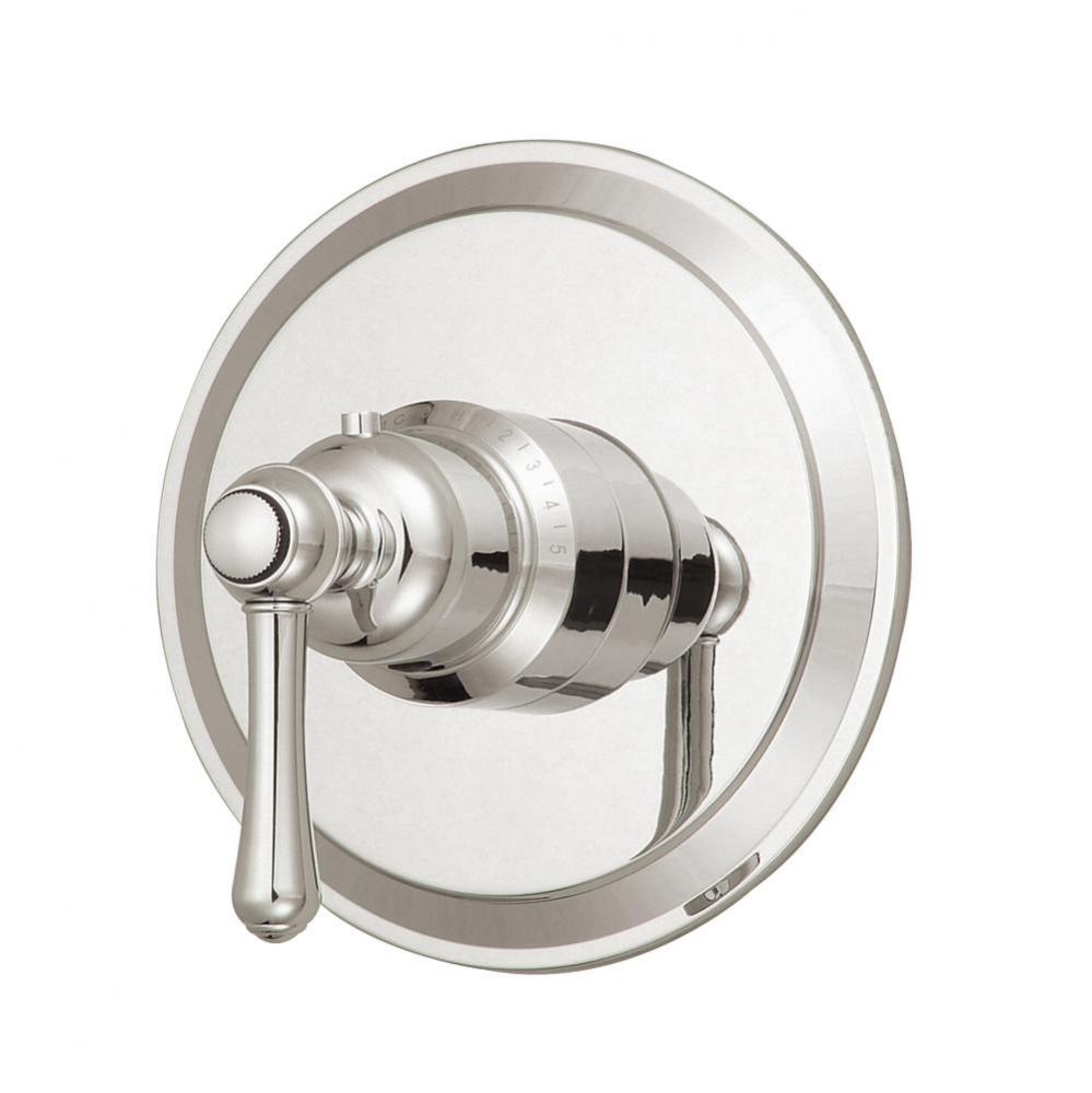 Opulence Single Handle 3/4'' Thermostatic Shower Valve Trim