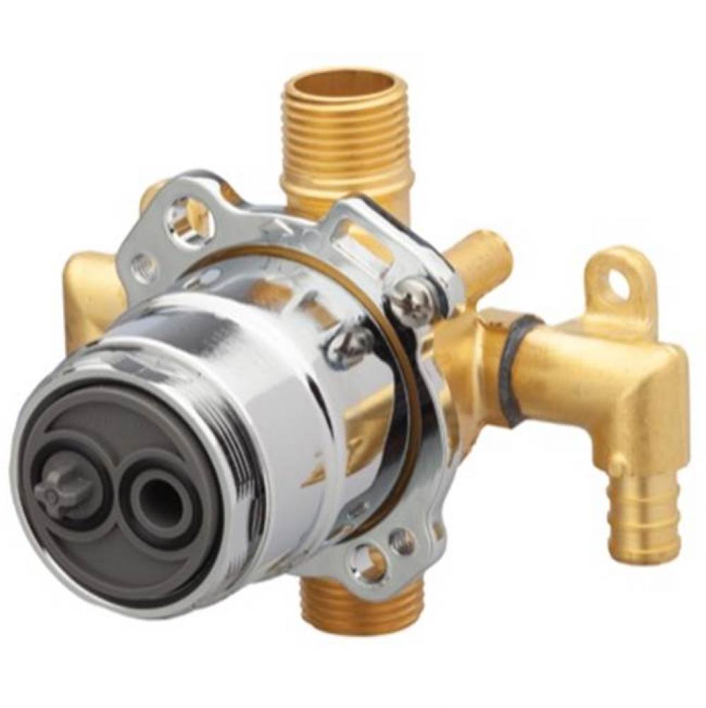 Treysta Tub & Shower Valve- Vertical Inputs WITHOUT Stops- Crimp