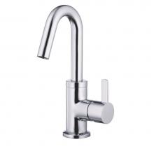 Danze D222530 - Amalfi 1H Lavatory Faucet Single Hole Mount w/ 50/50 Touch Down Drain and Optional Deck Plate