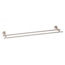 Danze D446612BN - Parma 24'' Double Towel Bar Brushed