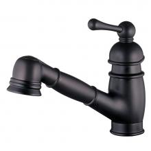 Danze D457714BS - Opulence 1H Pull-Out Kitchen Faucet 1.75gpm Satin