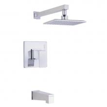 Danze D502062T - Mid-Town 1H Tub & Shower Trim Kit w/ Diverter on Spout 2.0gpm