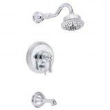 Danze D502257T - Opulence 1H Tub & Shower Trim Kit w/ Diverter on Valve & Multi-Function Showerhead 2.5gpm