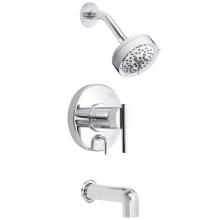 Danze D510058T - Parma 1H Tub & Shower Trim Kit w/ Diverter on Valve & 5 Function Showerhead 2.5gpm