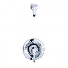 Danze D510522LSBRTC - Antioch 1H Shower Only Trim Kit and Treysta Cartridge Less Showerhead Tumbled