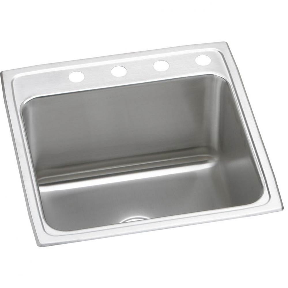 Lustertone Classic Stainless Steel 22'' x 22'' x 12-1/8'', 5-Hole Si