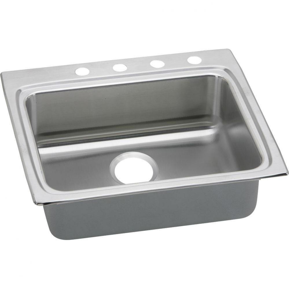 Lustertone Classic Stainless Steel 25'' x 22'' x 5'', Single Bowl Dr